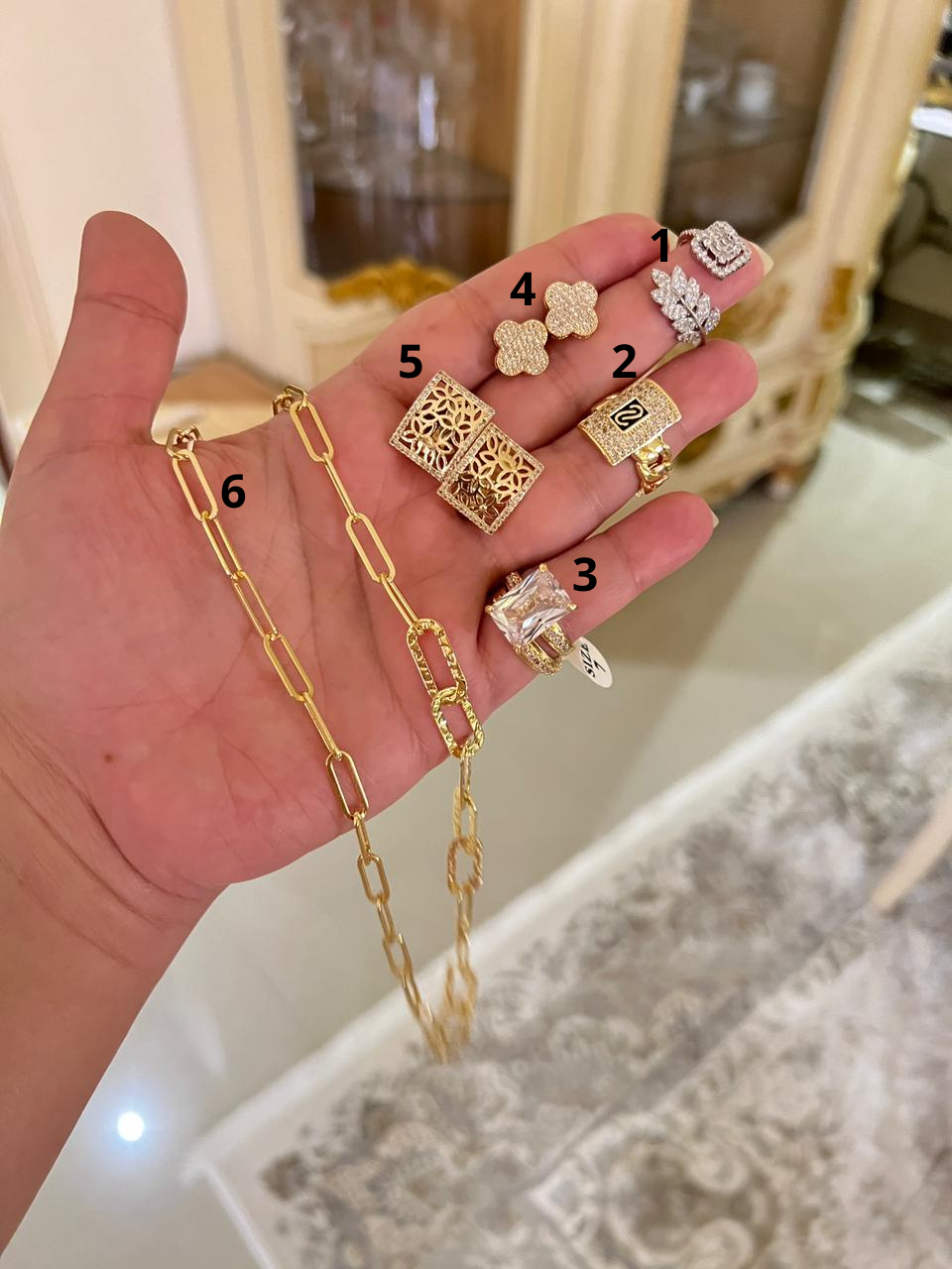 Collection (Rings - Earrings - Necklace)