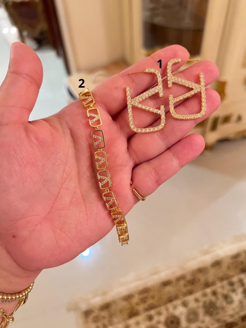 Earring + Bracelet