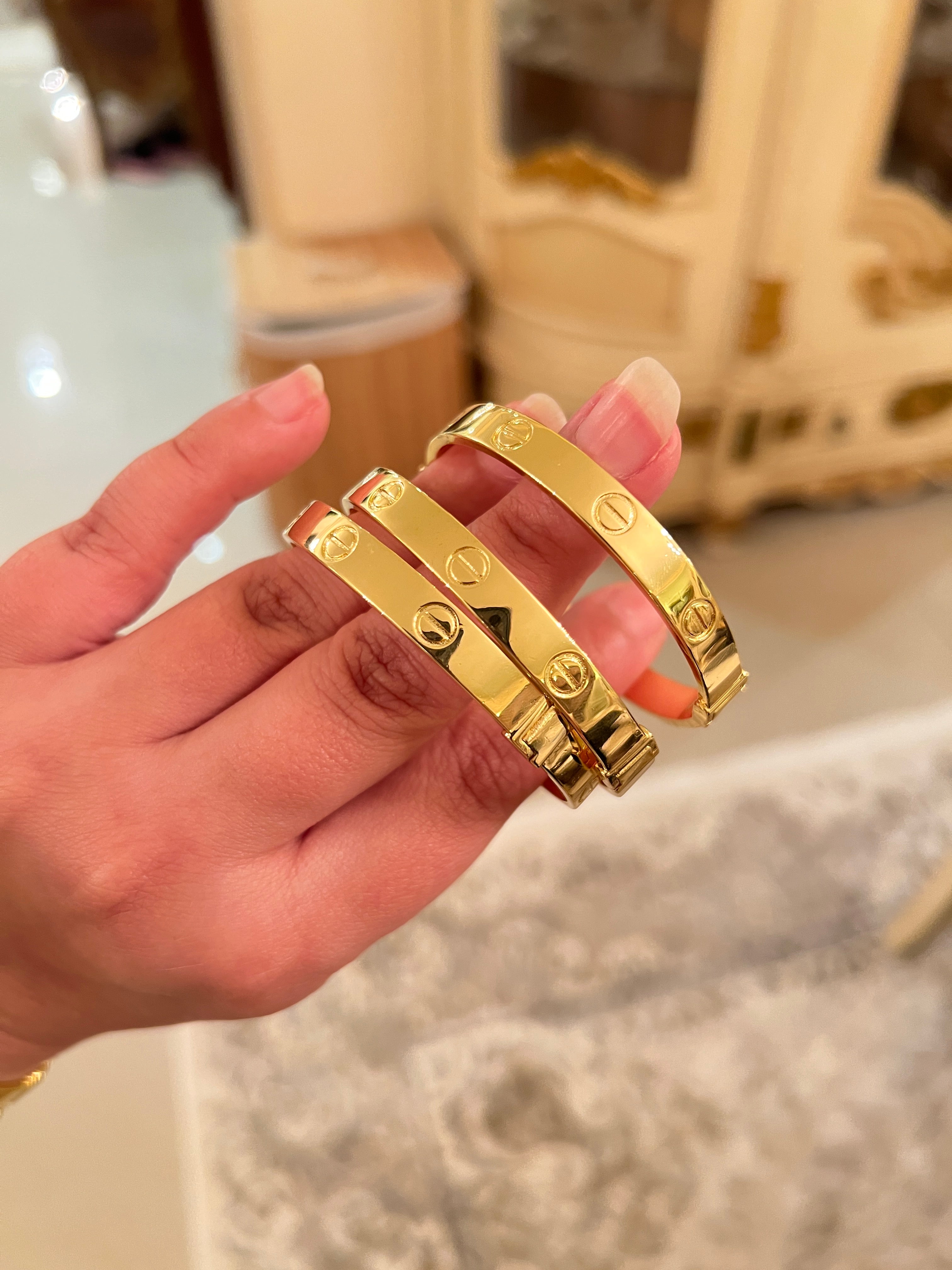 Cartier love bracelet(big size)