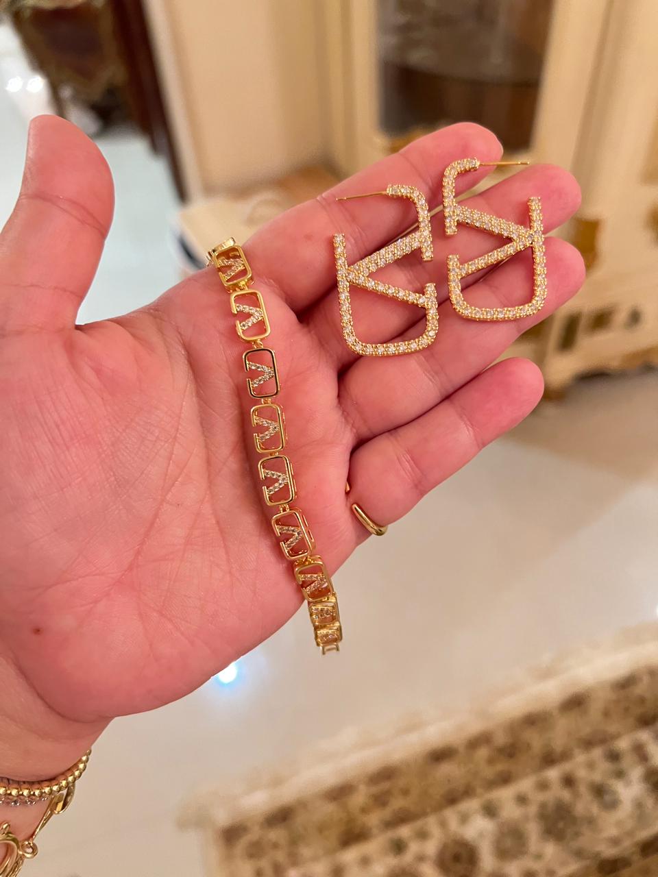 Earring + Bracelet